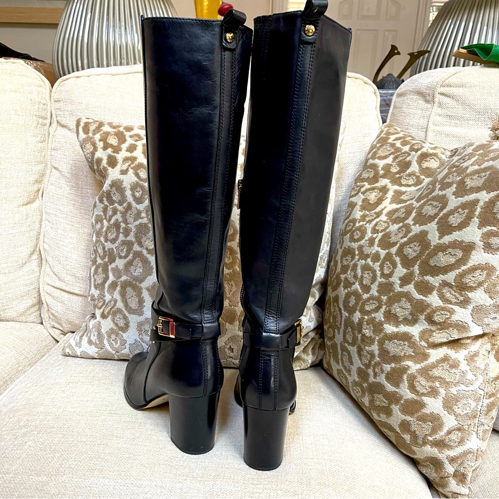 Michael Kors | Boots | Arly | Heeled | Leather | Black | 8.5 - Picture 2 of 7